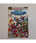 Web of Spider-Man Annual 5 FN- 1989 Marvel Comics Atlantis Attacks - £2.31 GBP