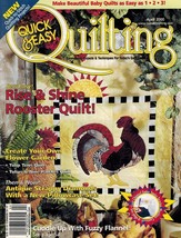 Quick &amp; Easy Quilting April 2000 Single Issue Magazine - £14.05 GBP