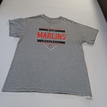 MLB Miami Marlins Baseball Youth Gray Short Sleeve Graphic T-Shirt Size Large image 13