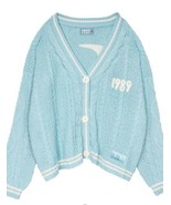 New Taylor’s Version 1989 Blue Cardigan Sweater Limited Edition In Hand ... - $255.49 CAD