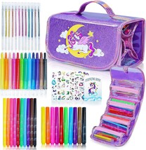 Unicorn Gifts for 5 6 7 8 Year Old Girls, Fruit Scented Markers Set, Unicorn - £29.02 GBP