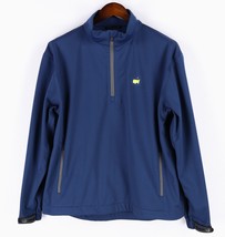 Masters Tech Quarter Zip Pullover Men&#39;s Size Small Blue 1/4 Zip - $79.69