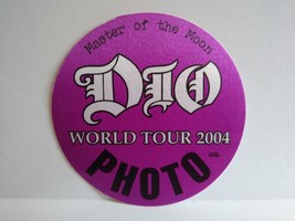 Dio Backstage Pass Original Master Of the Moon Tour 2004 Heavy Metal Rock Music - £11.89 GBP