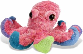Multicolor Octopus Stuffed Animal Plush Doll Toy Wild Republic 12&quot; L Pink - £12.37 GBP