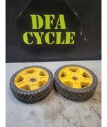 OEM Genuine Weed Eater Front Wheels Wheel Set 532437177 532436380 Weedeater - $17.81