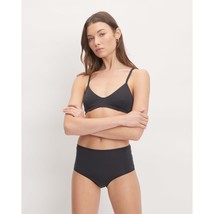 Everlane The Cotton High-Rise Hipster Panties Underwear Black S - $10.69