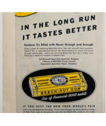 1940 Beech Nut Chewing Gum Advertisement Candy New York World&#39;s Fair DWJ5C - $368.38 MXN