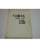 1973 1974 1975 Yamaha TX500 XS500 Parts List Book Catalog Diagram Manual  - $21.61 CAD