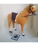 AG Palomino Horse Just Like You Saddle Blanket Stirrups Reins Bridle Trophy - £38.53 GBP