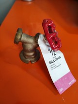 LDR Industries 020 6103 Brass, 1/2-Inch Sillcock 3/4-Inch  *NEW* - $9.75