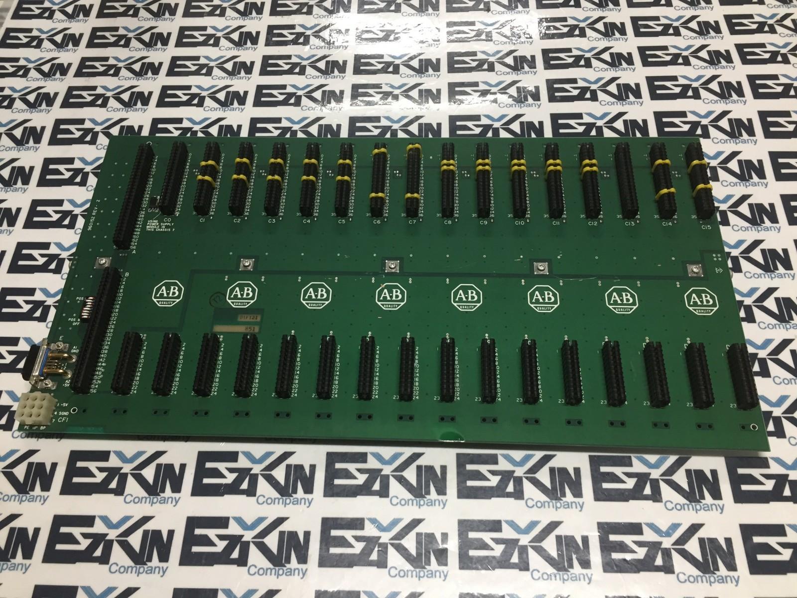 ALLEN BRADLEY 960152-01FT21 REV-2 16 SLOT CHASSIS  - $99.00