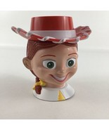 Disney On Ice Pixar Toy Story Cowgirl Jessie Souvenir Mug Flip Top Snack... - $24.70