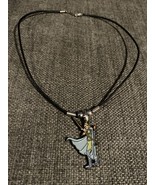 Legolas LOTR Lord Of The Rings Painted Enamel Pendant On Corded Necklace - €6,06 EUR