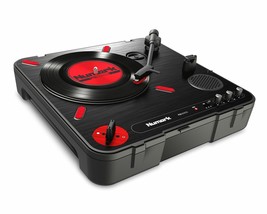 Numark PT01 Scratch Portable DJ Turntable w/Scratch Switch+Speaker USB/AUX/RCA - £200.86 GBP