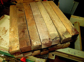 Four (4) Reclaimed Walnut Turning Lumber Lathe Wood ~2&quot; X 2&quot; X 12&quot; - £23.69 GBP