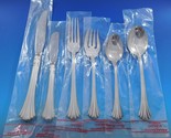 Eighteenth 18th Century by Reed &amp; Barton Sterling Silver Flatware Set 47... - $3,361.05