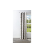 Amherst 84-in Ash Blackout Thermal Lined Grommet Single Curtain Panel - £22.77 GBP