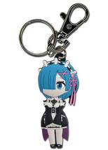Re:Zero Rem SD PVC Key Chain Anime Licensed NEW WITH TAG - $9.46