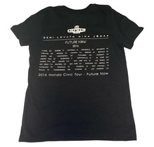 Demi Lovato Nick Jonas Future Now Tour 2016 Honda Civic Concert T-Shirt S image 5