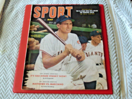 MAY  1952    ALVIN  DARK   COVER    SPORT  MAGAZINE    NO  LABEL    VG+  !! - $34.99
