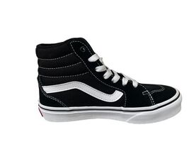 Vans Youth Kid Sneaker Hi Top Filmore Hi VN0A5HZDIJU Black White Size 1 - $69.30