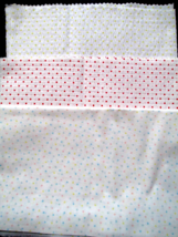 Fabric Red Rooster &quot;Seeing Spots&quot;  Yellow Red Stippled &amp; Confetti $3.75 - £2.89 GBP