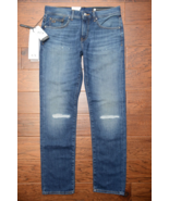 Armani Exchange $160 A|X J13 Men&#39;s Slim Fit Med Blue 100% Cotton Jeans 34R - £49.03 GBP