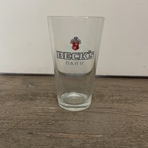 Becks&#39; Dark Beer Pint Glass - &quot;The Best Things Happen in the Dark&quot; - €12,20 EUR