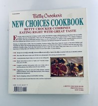 Betty Crocker&#39;s New Choices Cookbook 1993 First Edition 5 Ring Binder Ha... - $22.22