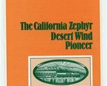 Welcome Aboard California Zephyr Desert Wind &amp; The Pioneer AMTRAK Brochu... - $17.82