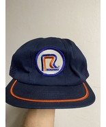 Vintage Snapback Trucker Hat Cap Foam Roadway Patch Swingster USA NOS - £26.72 GBP