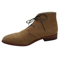 Nisolo Womens Isa Lace-Up Booties Almond/ Brown Suede size 8.5 - £70.60 GBP