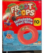 Froot Loops Red Inflatable Pool Ring 35.8&quot; *NEW* bb1 - $21.93 CAD
