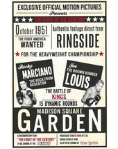 Rocky Marciano Vs Joe Louis 8X10 Photo Boxing Poster Picture - £4.67 GBP