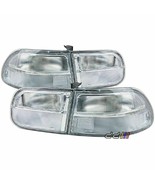 Tail Lamp Albino EG6 full white clear 3Dr Hatchback For HONDA CIVIC + FA... - $287.20