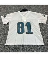 Philadelphia Phillies Owens #81 Jersey Shirt Women Large White NFL V-Nec... - $54.28 CAD
