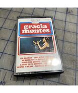 Gracia Montes Cassette Tape Paper Label Continental 1978 Spain  - $17.15 CAD