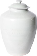 Barn Jar Vase Lidded Mint Green Colors May Vary Variable Porcelain Handmade - £441.54 GBP