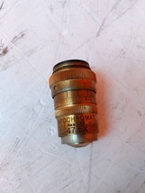 Bausch &amp; Lomb Apochromat 4mm 0.95 47.5X Vintage Brass Microscope Objective AS-IS - £93.95 GBP