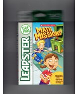 Leapfrog Leapster Scholastic&#39;s  Math Missions Game Cartridge Game Educat... - $282.71 MXN