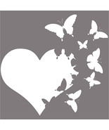 Love Butterfly Car Body Decoration Stickers - £39.60 GBP+