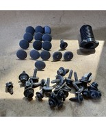 Assorted Lot Volvo 940 Grey Interior Trim Fasteners Hardware - $313.52 MXN
