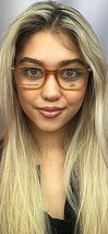 New Gianfranco Ferre GFF 0046 004 Yellow 51mm Men&#39;s Women&#39;s Eyeglasses F... - $149.99