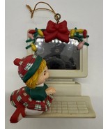 VINTAGE CHRISTMAS 1996 House of Lloyd Around the World Ornament Computer... - $200.85 MXN