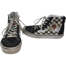 Disney Vans x Mickey Mouse Vans Off the Wall Youth Kids Sz 1 US Shoes Skate Saw - £38.65 GBP