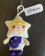 Metoo Mini Plush Weather Babydoll Bag Clip Style Star, Starry Night - £8.98 GBP