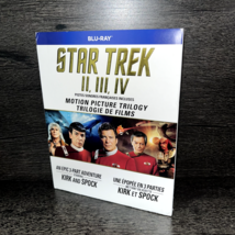 Star Trek II, III, IV Blu-Ray Motion Picture Movie Trilogy MINT Shatner Nimoy - £7.57 GBP
