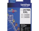 Brother Printer LC207BK Super High Yield Ink Cartridge, Black - £34.65 GBP