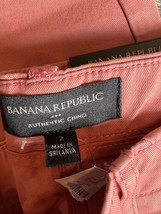 Banana Republic Pants NWT Authentic Chino High Rise Womens size 2 Chinos - $36.07