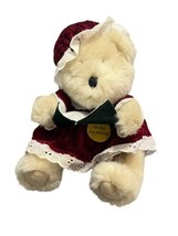 Pan Asian Creations 7&quot; Teddy Bear Plush Reading &#39;Twas The Night Before Christmas - £13.43 GBP